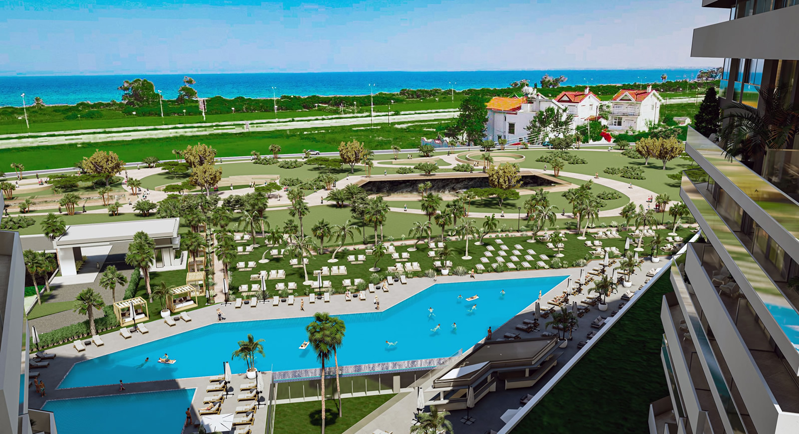 Querencia Long Beach dış cephe proje görseli
