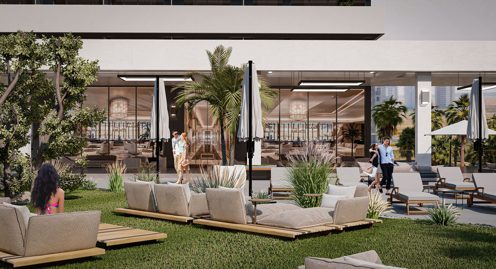 Querencia Long Beach sosyal alan görseli