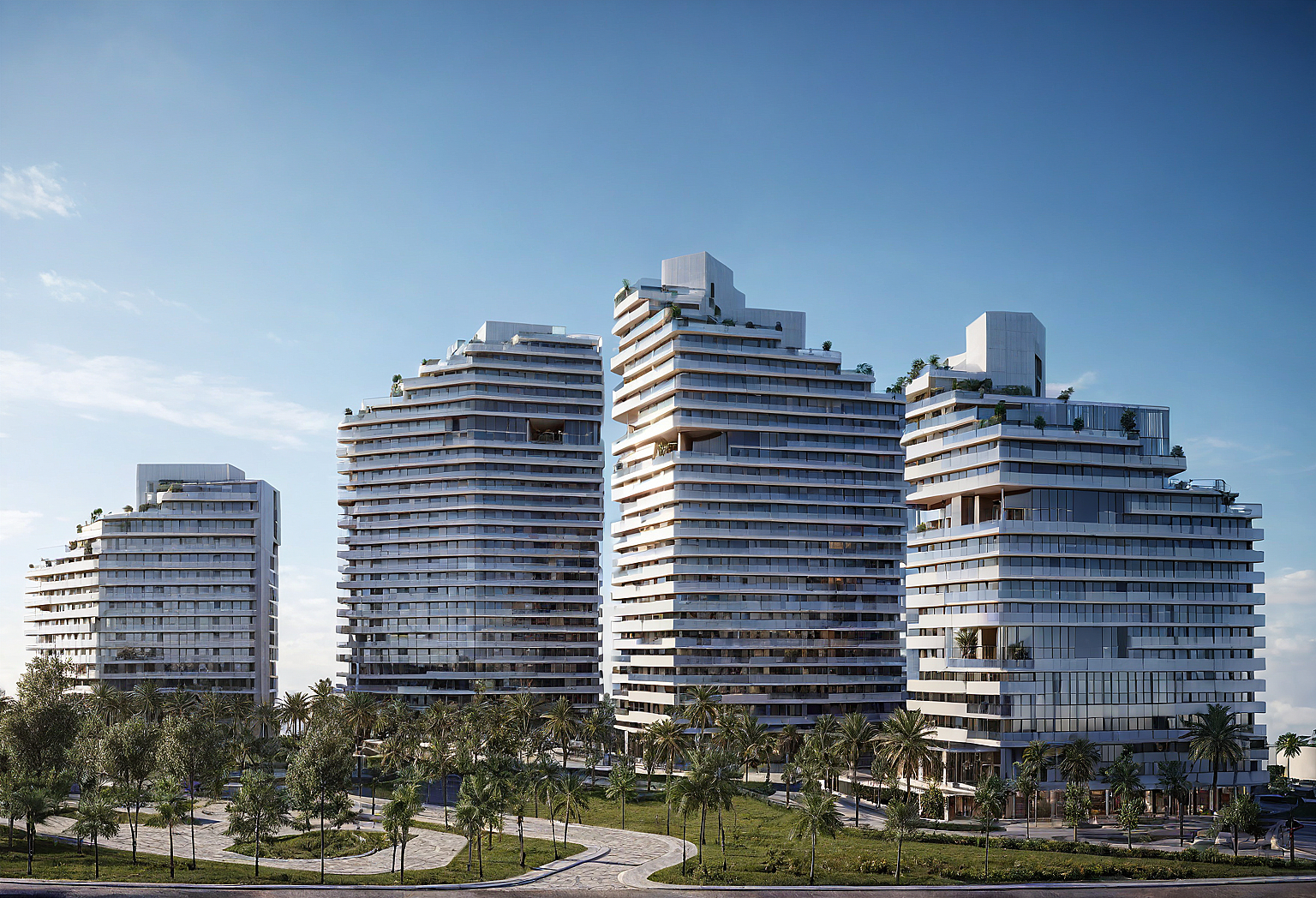 Querencia Long Beach dış cephe proje görseli